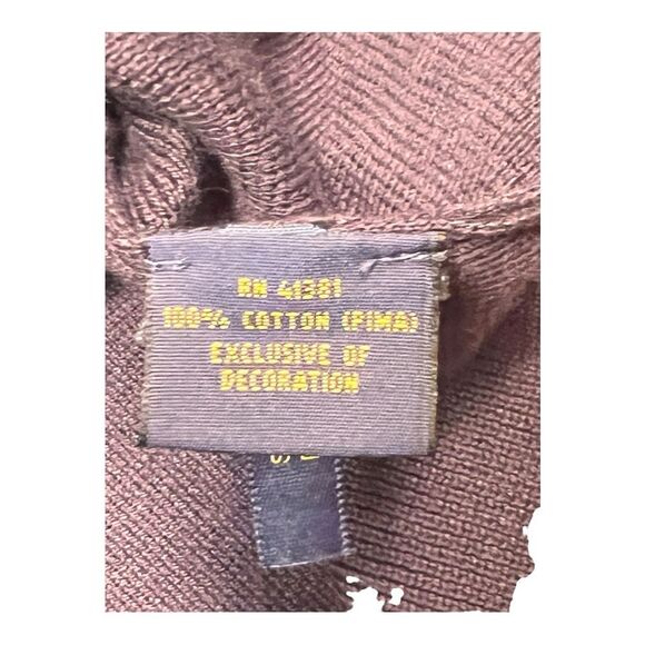 Polo by Ralph Lauren Navy Men's Sweater Vest Pima Cotton size XL - Picture 4 of 5